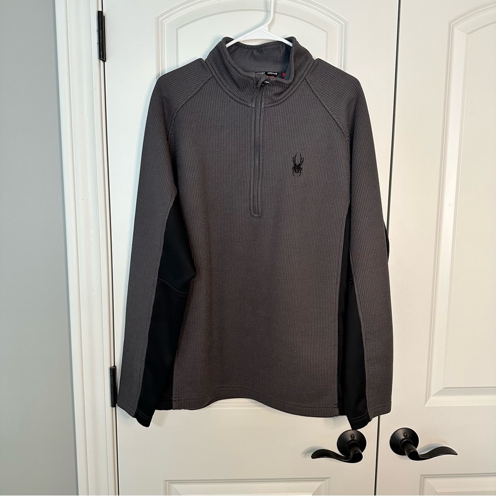 Spyder 1/4 Zip Pullover Sweatshirt - XL